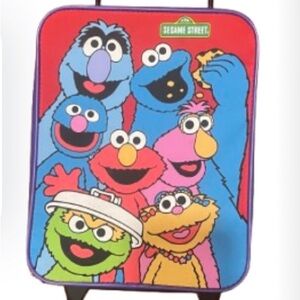 Sesame Street Character vintage Suite-case
